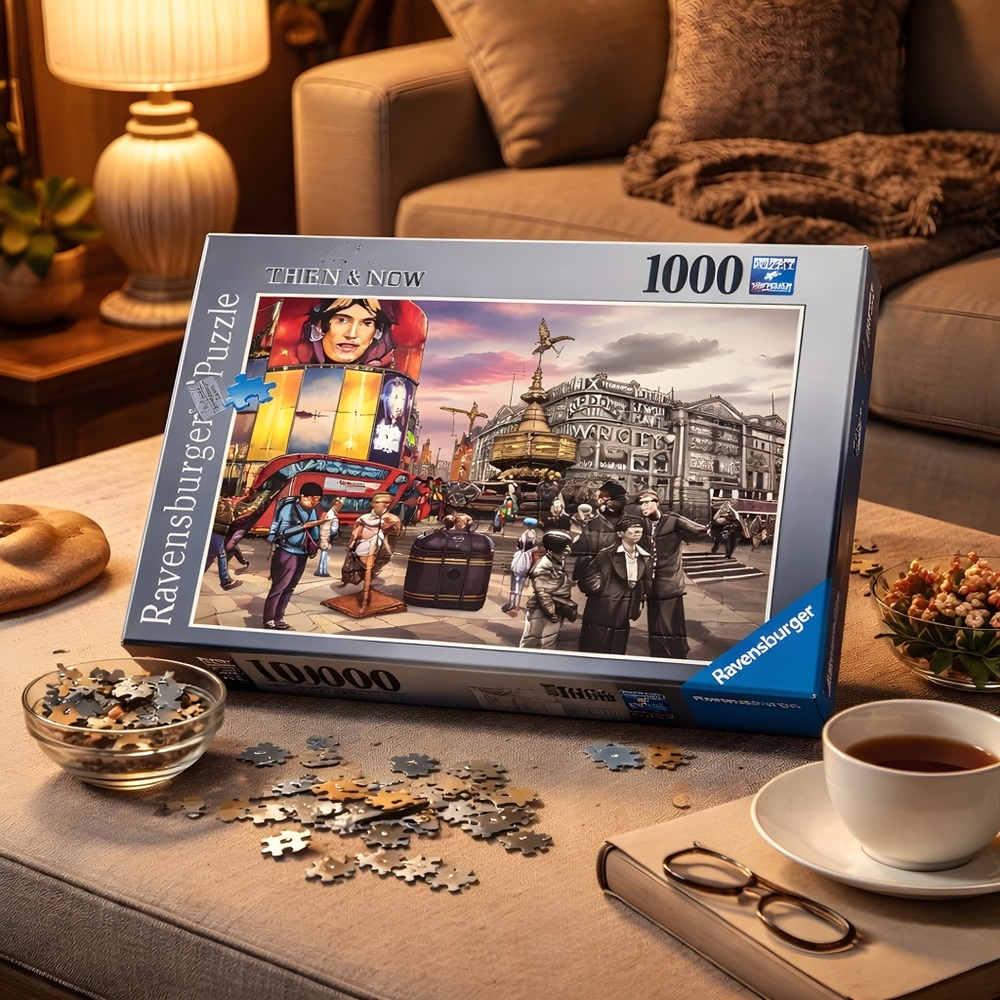Ravensburger London Then & Now Puzzle 1000 Pieces